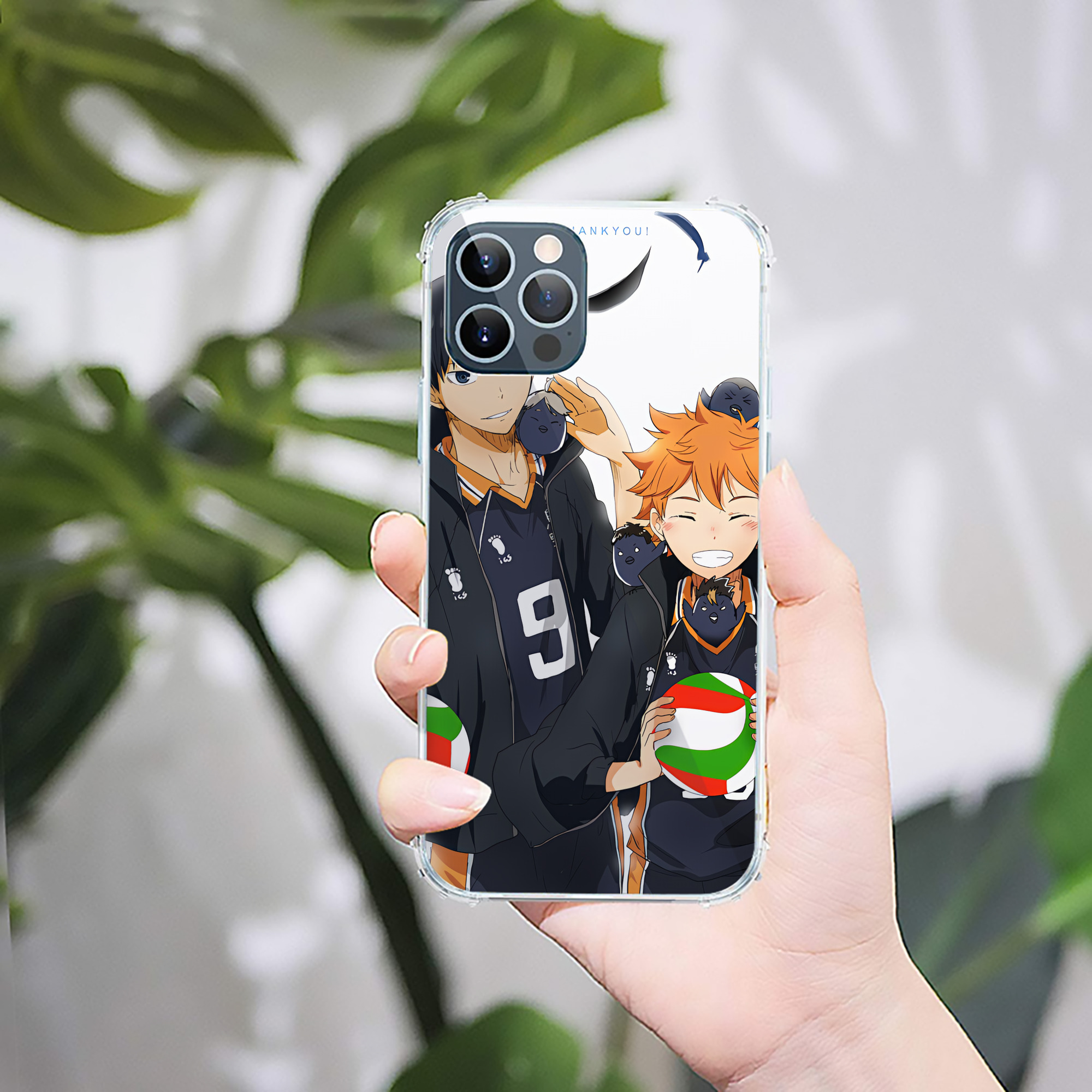 （画像用） ハイキュー!! Haikyu!! 【iPhone 12シリーズ対応】透明スマホケース（クリアソフトケース）